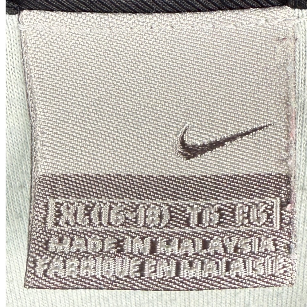 Nike Golf Y2K Windbreaker Jacket Womens XL 16 18 Light Blue Black Full Zip - Picture 5 of 8